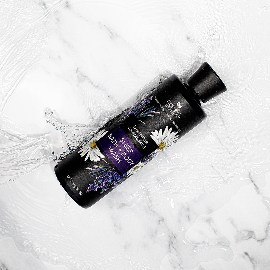 Lavender Chamomile Sleep Bath + Body Wash Nature's Beauty Body Care 
