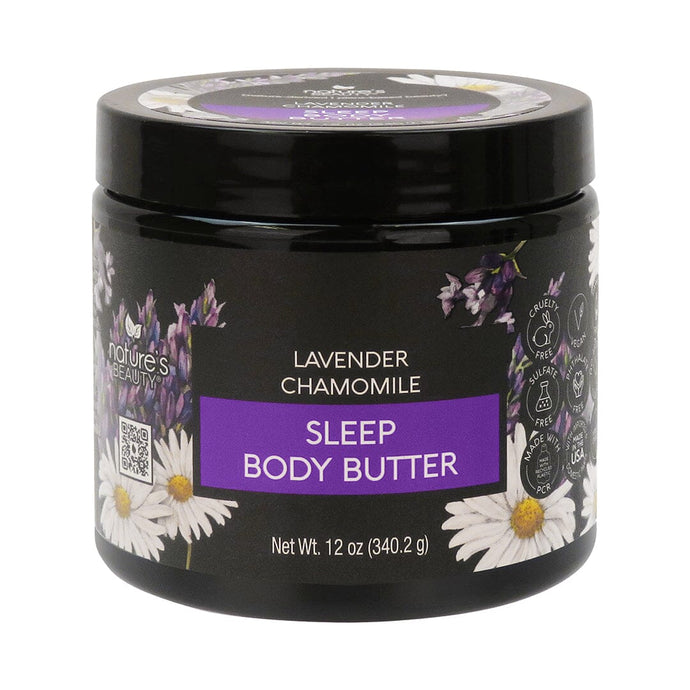 Lavender Chamomile Sleep Body Butter Body Butter Nature's Beauty Body Care 