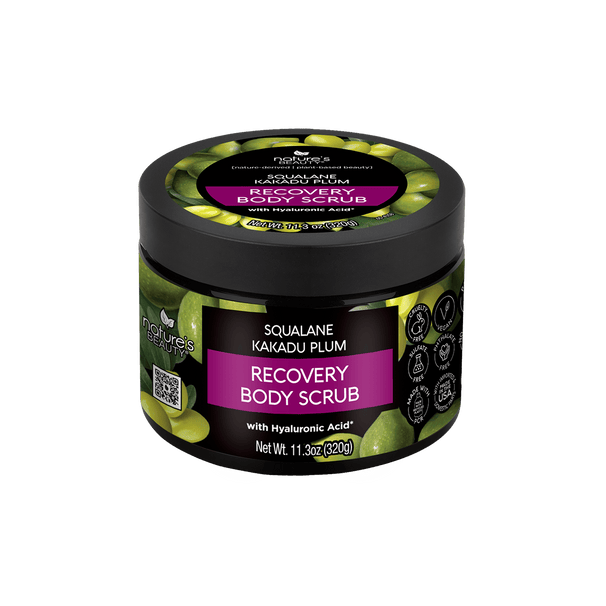 Squalane Kakadu Plum Recovery Sugar Scrub Nature's Beauty Body Care 