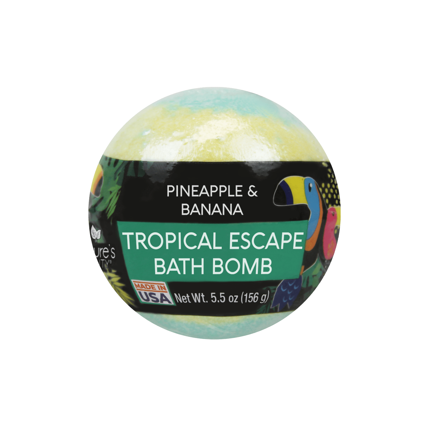 Tropical Escape <p>Bath Bomb Nature's Beauty Body Care 