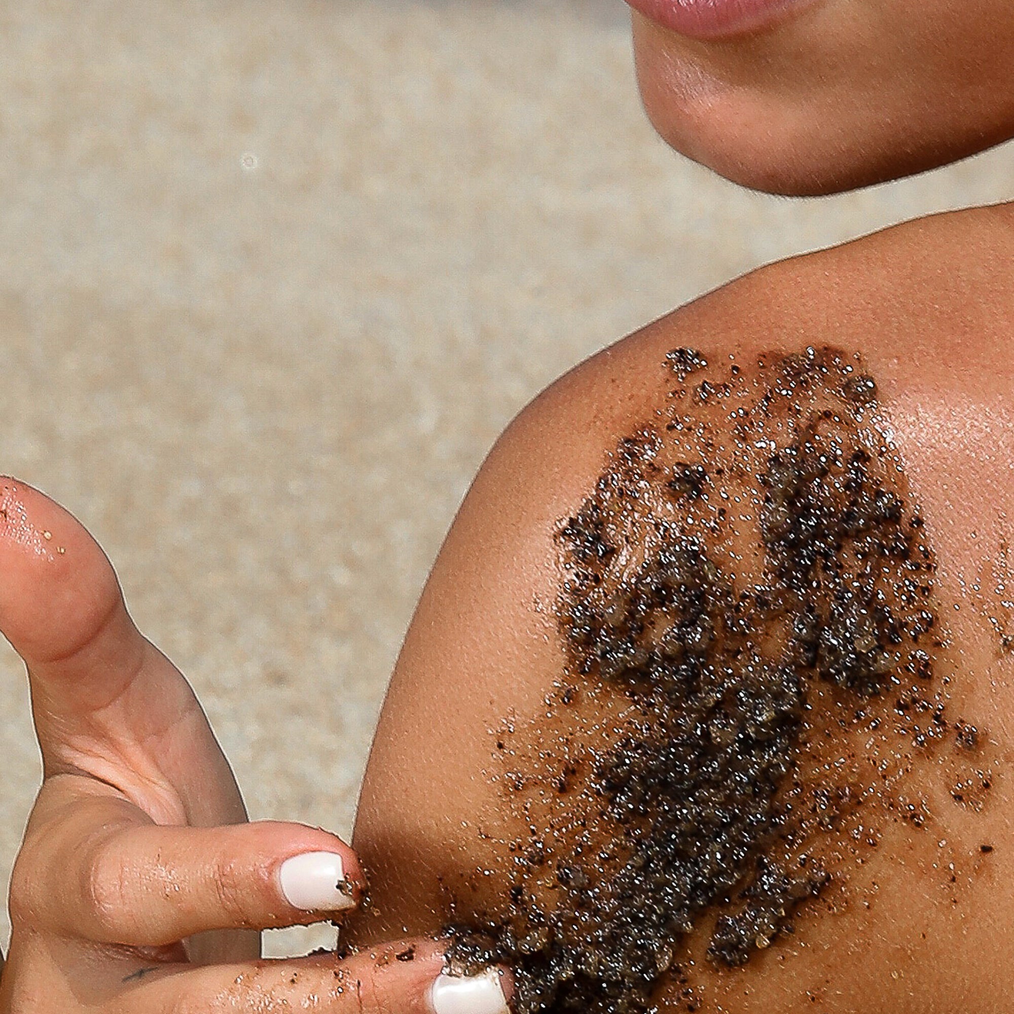 Cinnamon Coffee Energy Body Scrub Nature's Beauty Body Care 
