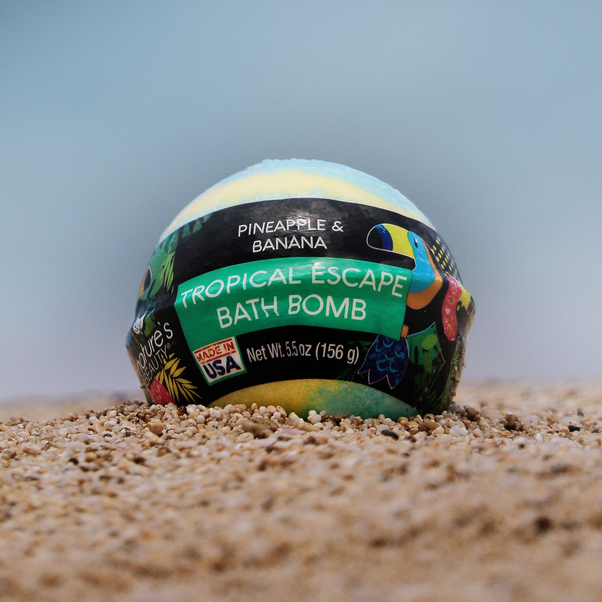 Tropical Escape <p>Bath Bomb Nature's Beauty Body Care 
