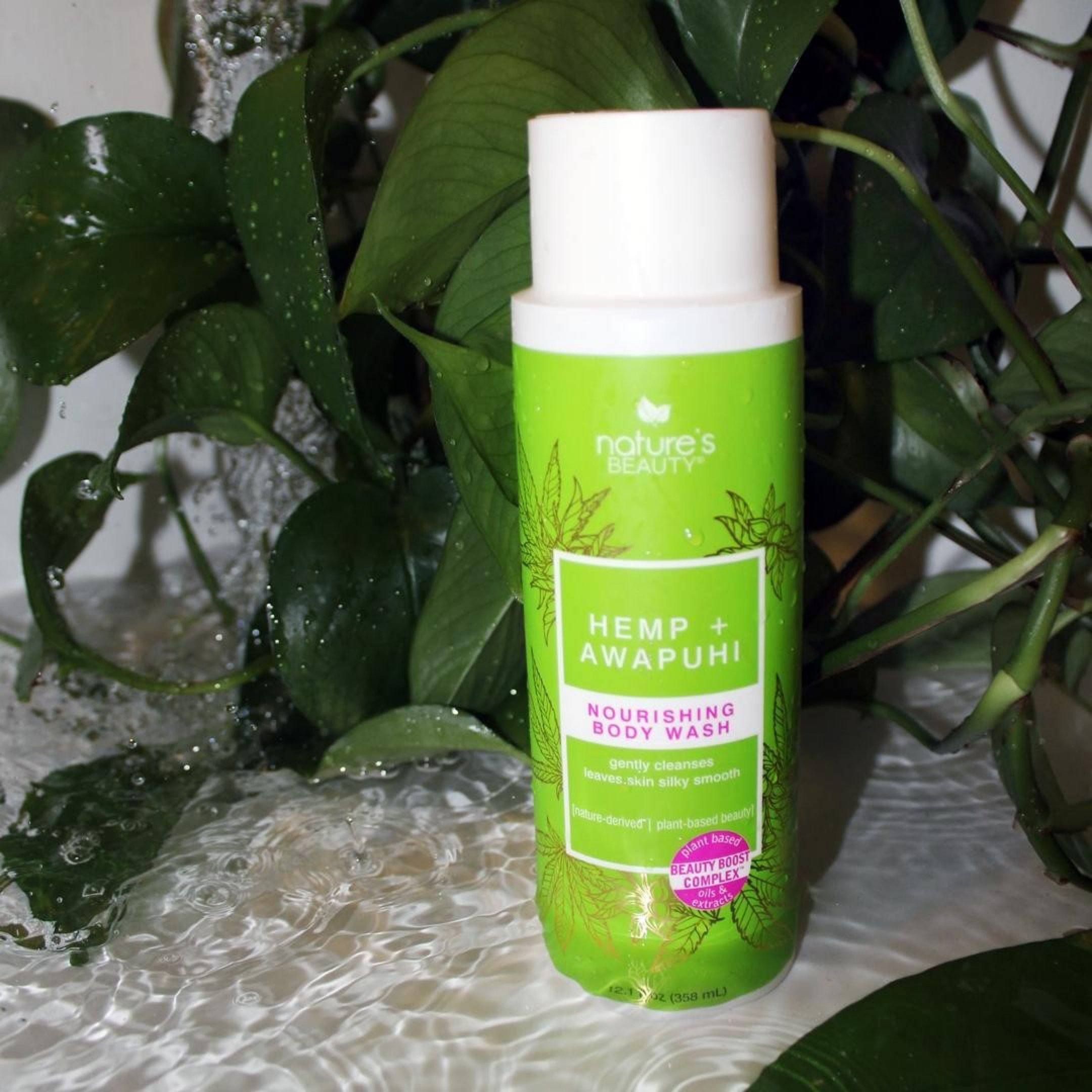 Hemp + Awapuhi Nourishing Body Wash Nature's Beauty Body Care 