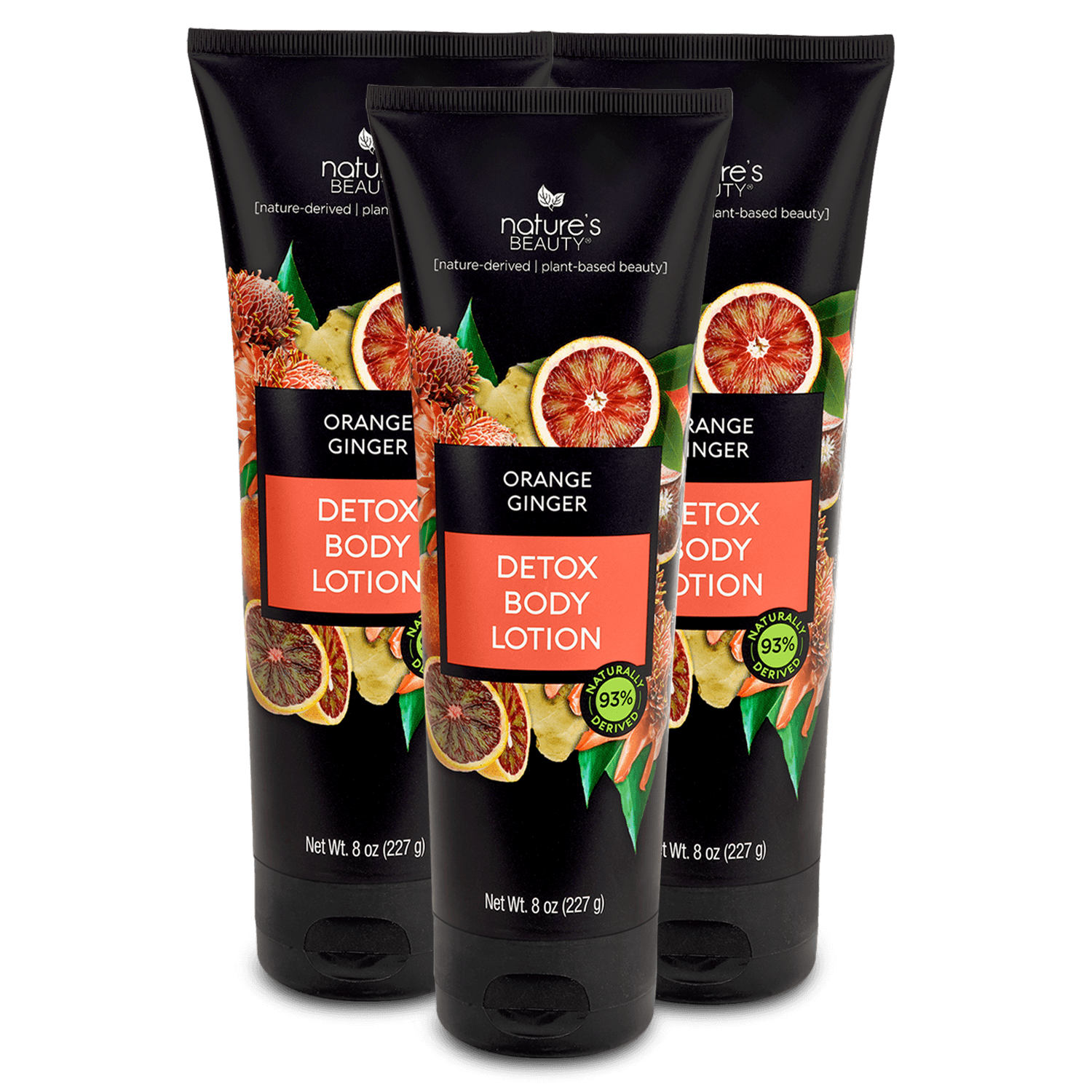 Orange Ginger Detox Body Lotion Nature's Beauty Body Care Buy 2 Get 1 Free 