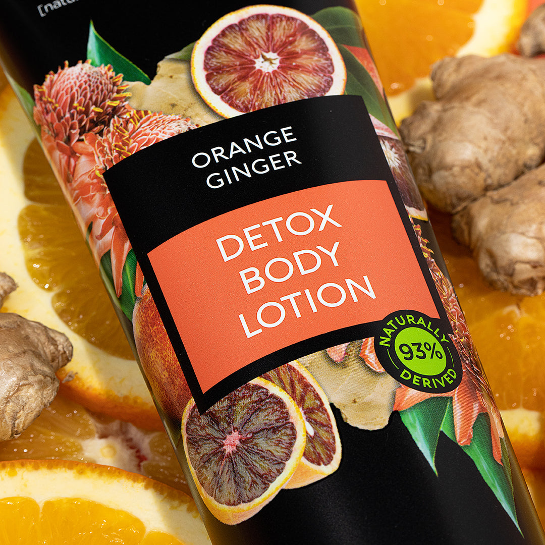 Orange Ginger Detox Body Lotion Nature's Beauty Body Care 