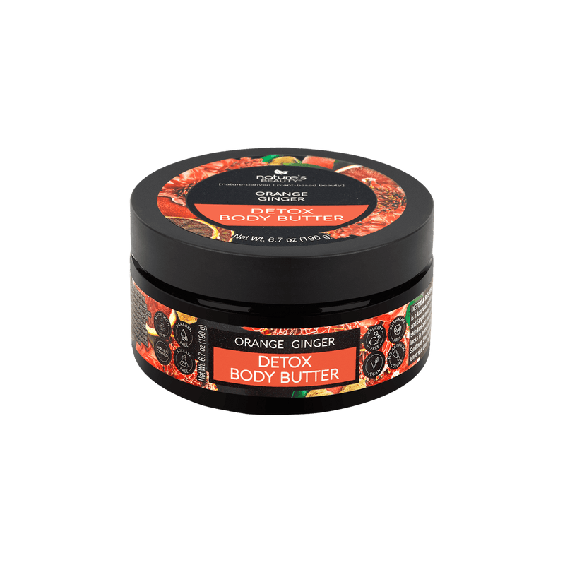 Orange Ginger Detox Body Butter Nature's Beauty Body Care Single 