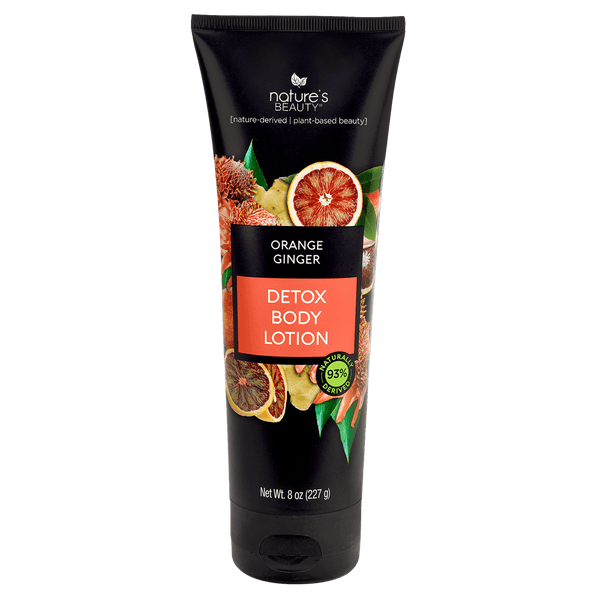 Orange Ginger Detox Body Lotion Nature's Beauty Body Care Single 