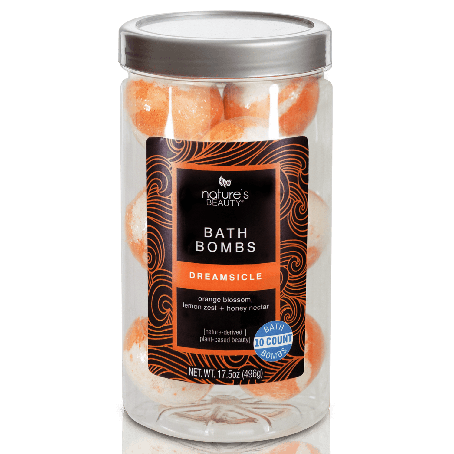 Dreamsicle Bath Bomb Gift Set Nature's Beauty Body Care Single 