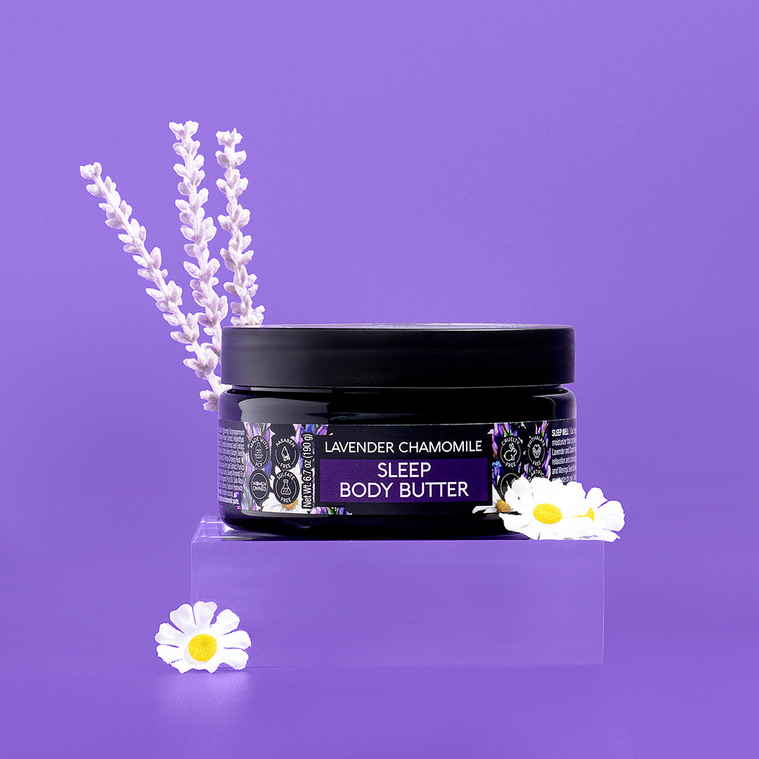 Lavender Chamomile Sleep Body Butter Nature's Beauty Body Care 