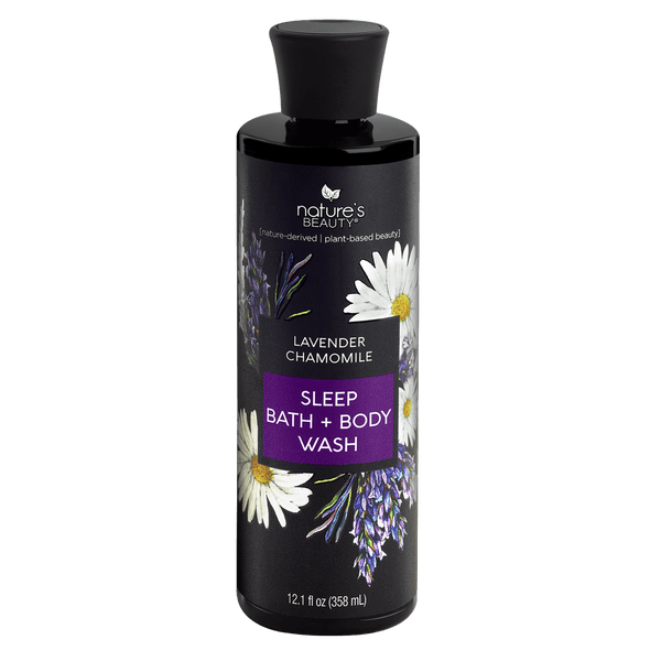 Lavender Chamomile Sleep Bath + Body Wash Nature's Beauty Body Care Single 
