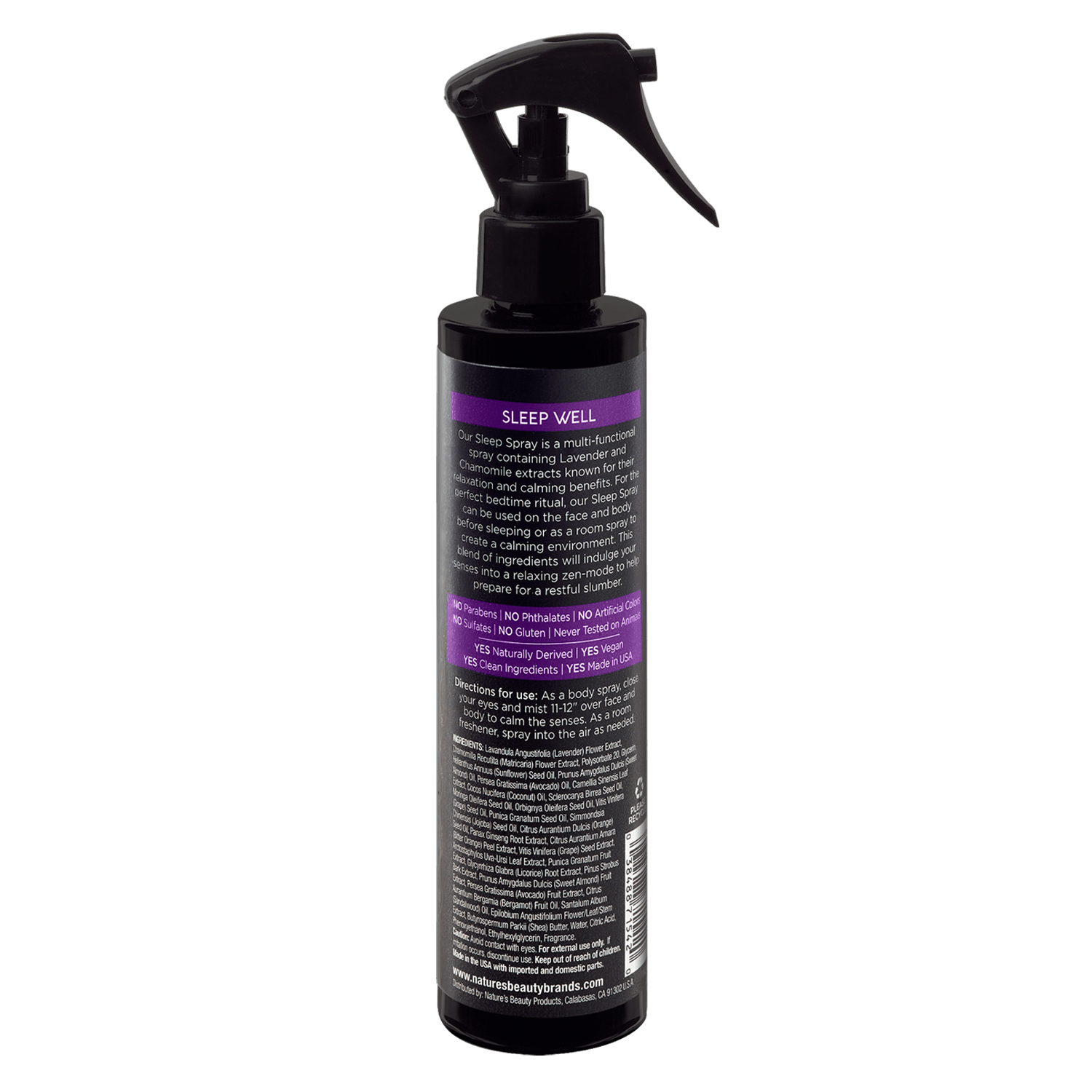 garden of life sleep well spray Lavender Chamomile Sleep Spray – Nature's Beauty Body Care