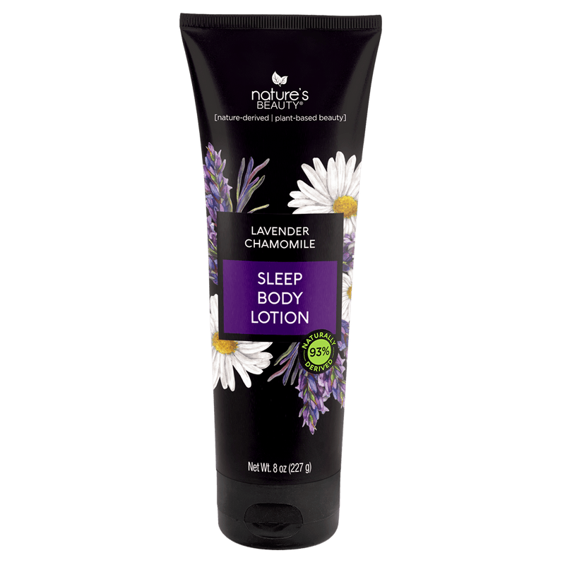 Lavender Chamomile Sleep Body Lotion Nature's Beauty Body Care Single 