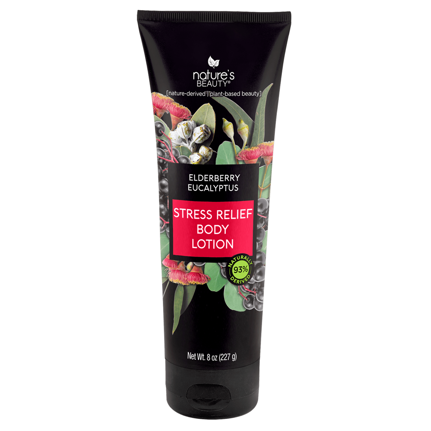 Elderberry Eucalyptus Stress Relief Body Lotion Nature's Beauty Body Care Single 