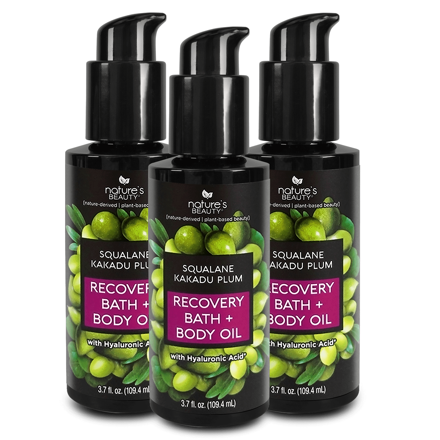 Squalane Kakadu Plum Recovery Bath + Body Oil Nature's Beauty Body Care 