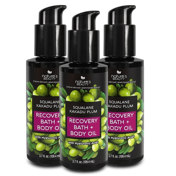 Squalane Kakadu Plum Recovery Bath + Body Oil Nature's Beauty Body Care 