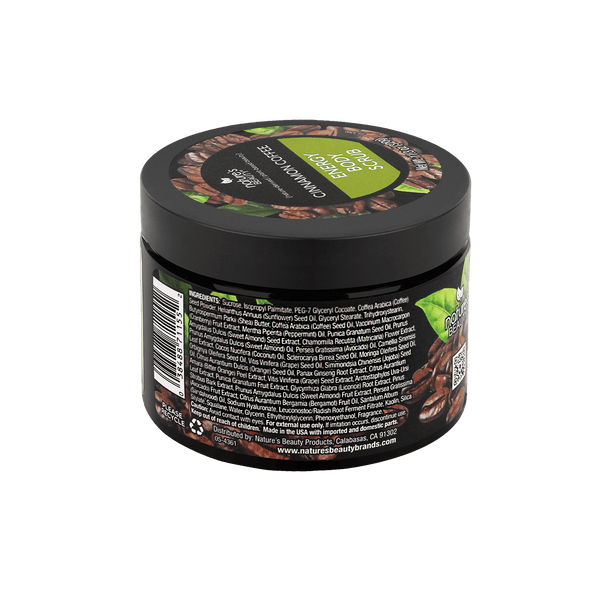 Cinnamon Coffee Energy Body Scrub Nature's Beauty Body Care 