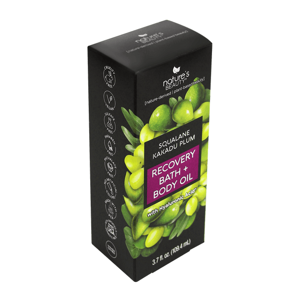 Squalane Kakadu Plum Recovery Bath + Body Oil Nature's Beauty Body Care 